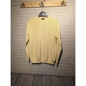 Eddie Bauer yellow sweater size xl tall